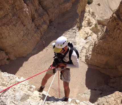 טיול סנפלינג בנחל קומראן
